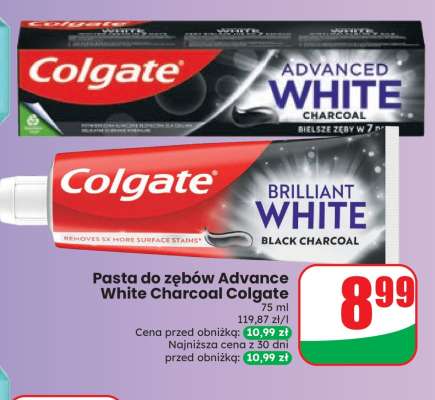 Pasta do zębów Advance White Charcoal Colgate