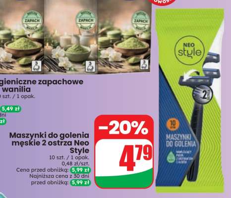 Maszynki do golenia męskie 2 ostrza Neo Style