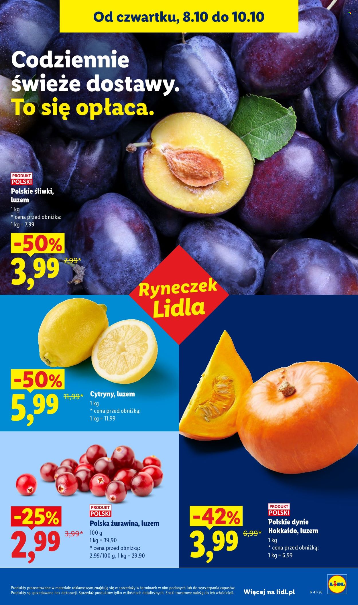 Leták Lidl - 8.10.2026 - 10.10.2026. Strana 45