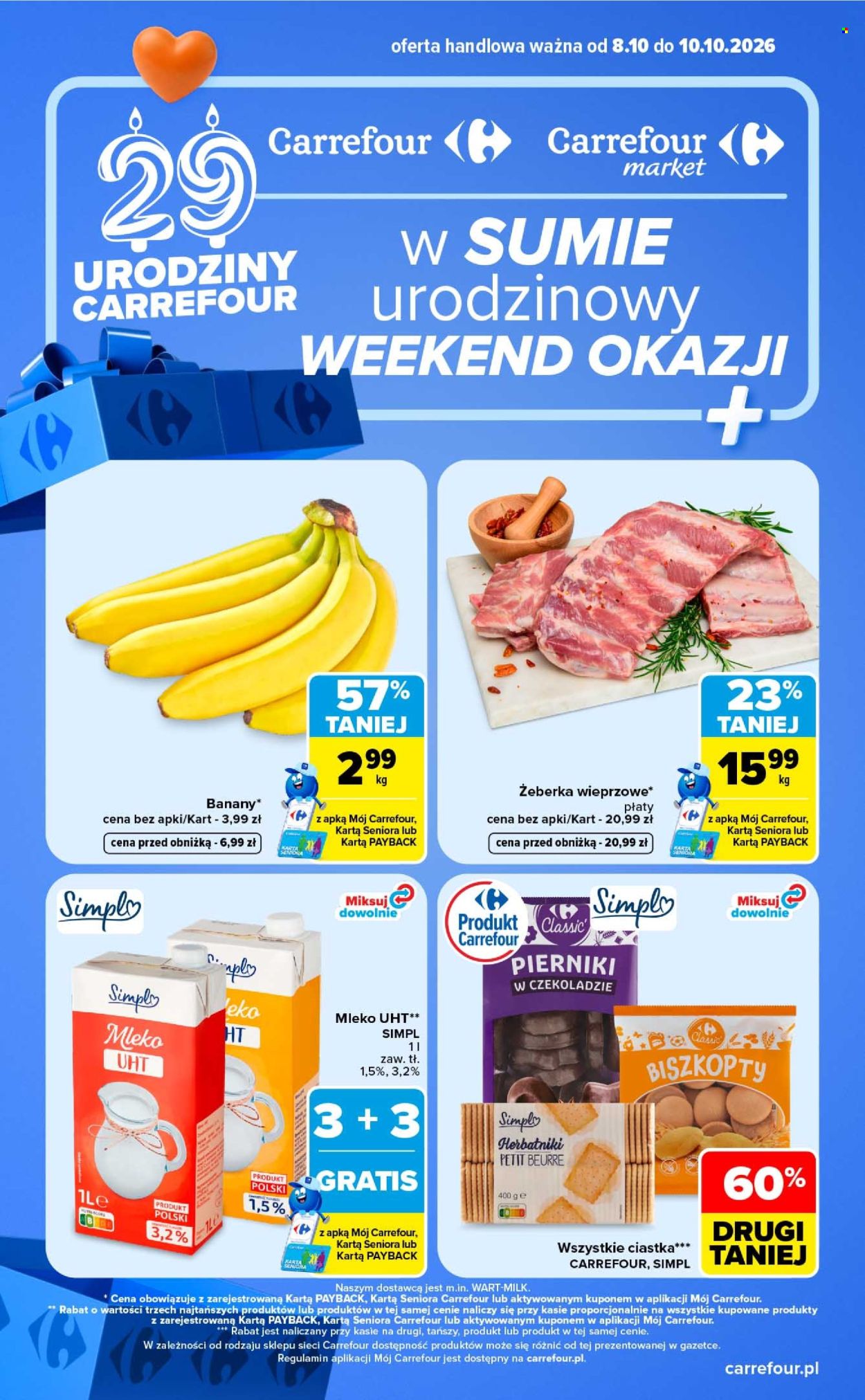 Leták Carrefour - 8.10.2026 - 10.10.2026. Strana 1