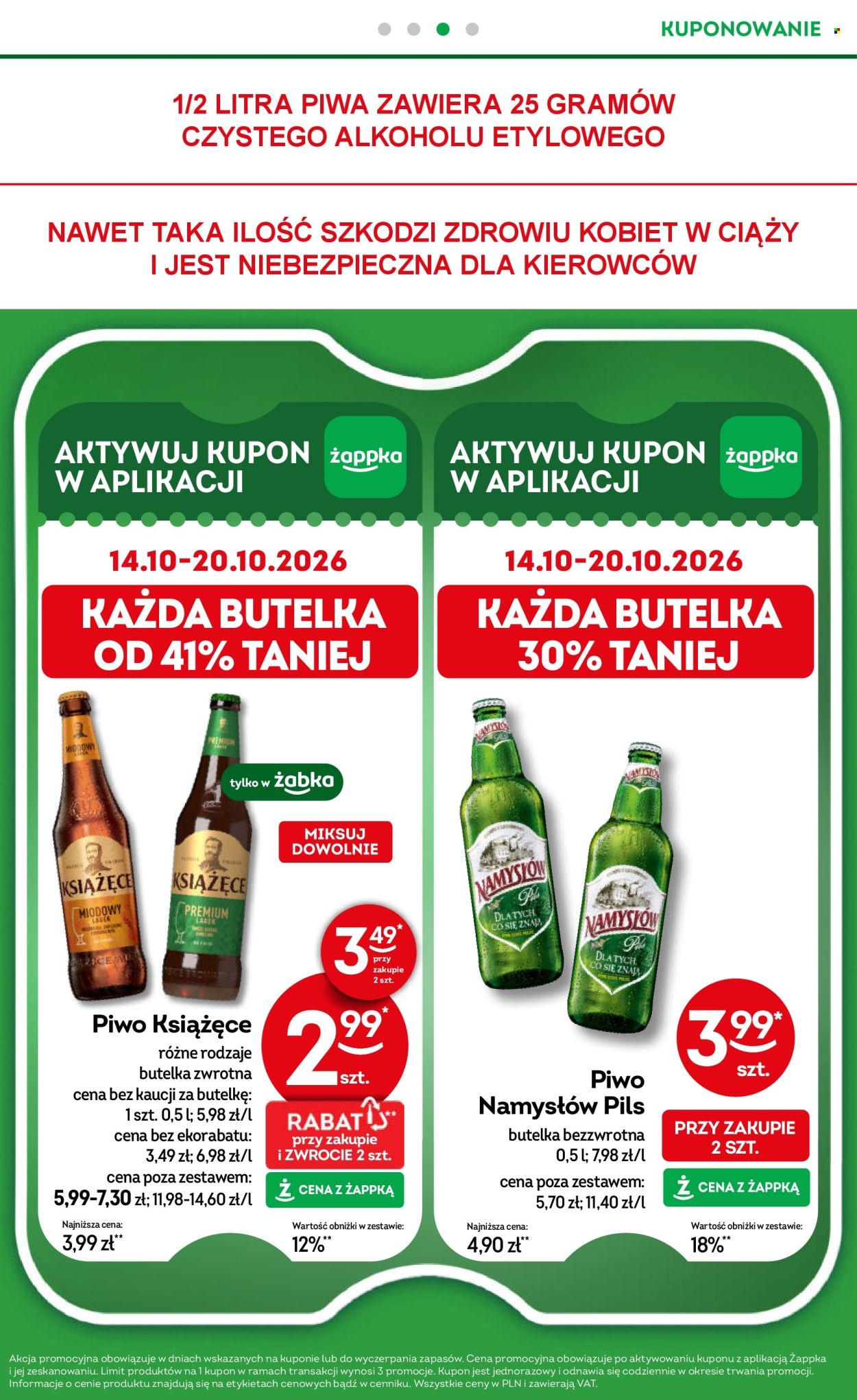 Leták Żabka - 7.10.2026 - 20.10.2026. Strana 36