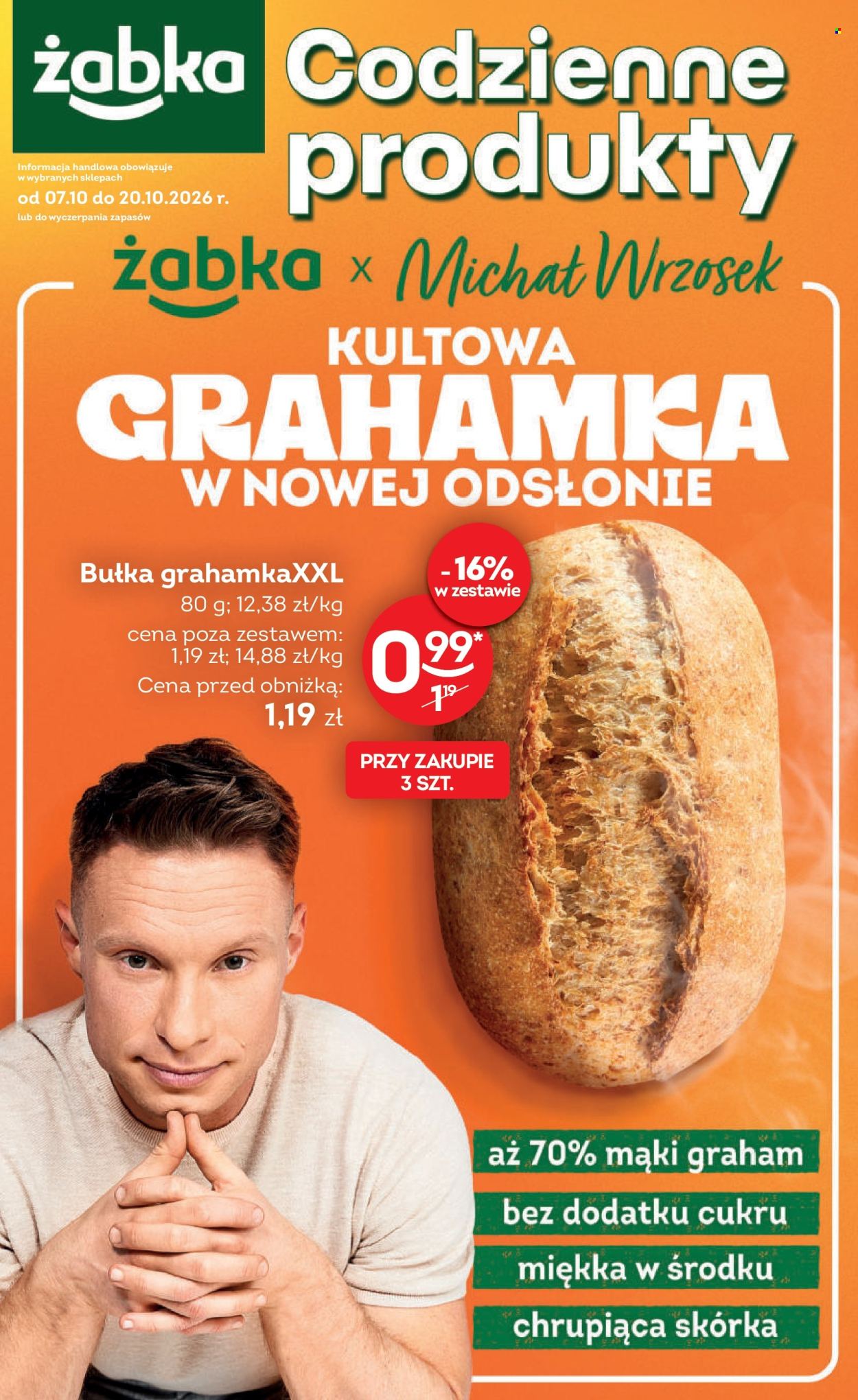 Gazetka Żabka - 7.10.2026 - 20.10.2026. Strona 1