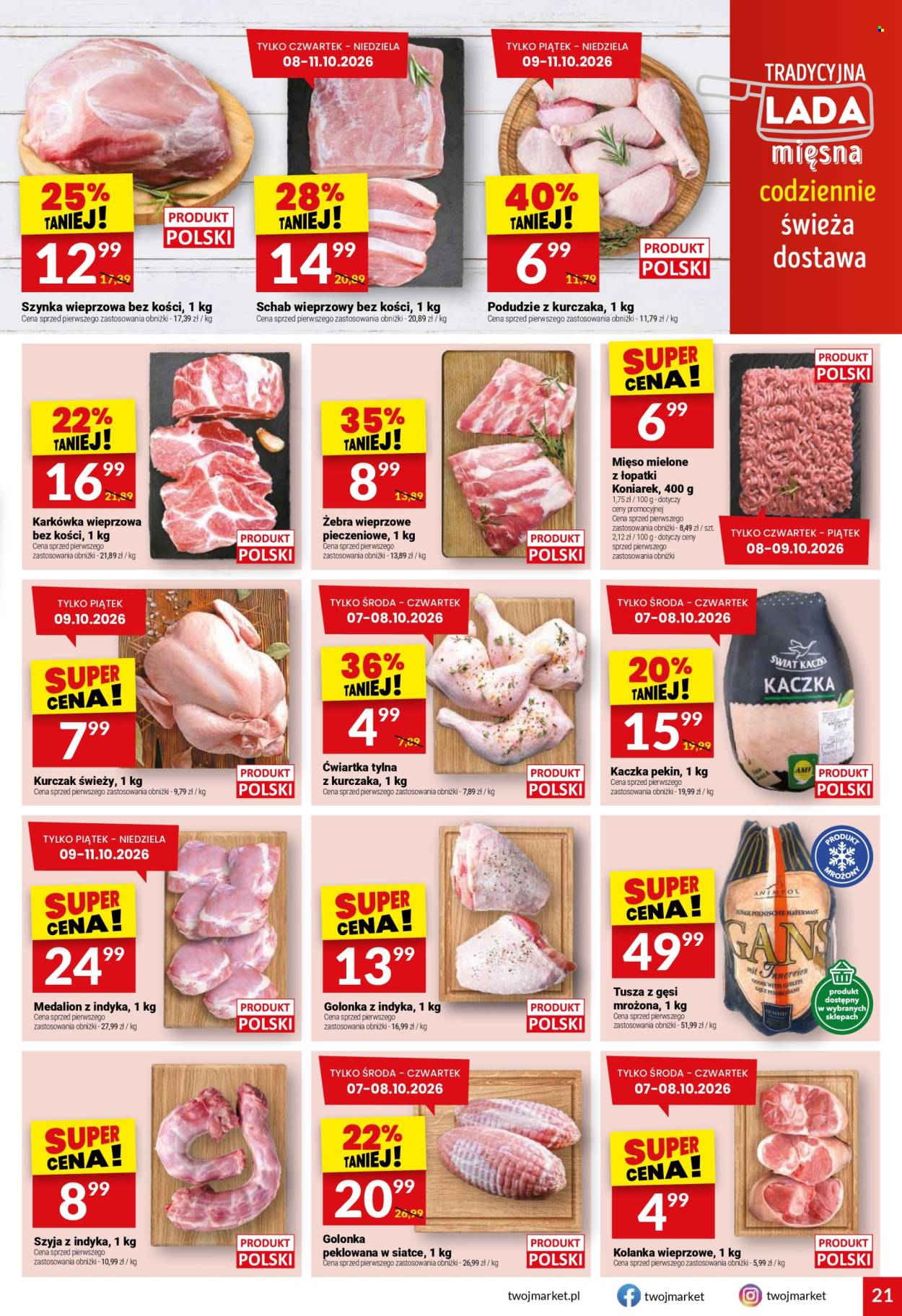 Leták Twój Market - 7.10.2026 - 13.10.2026. Strana 21