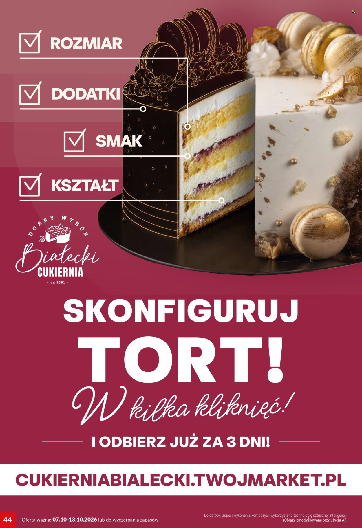 Leták Twój Market - 7.10.2026 - 13.10.2026. Strana 44