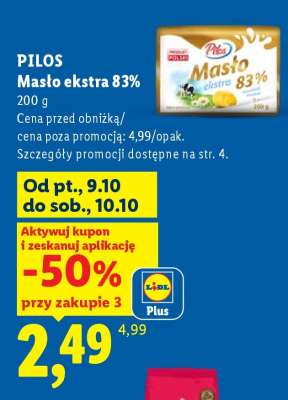 PILOS Masło ekstra 83%