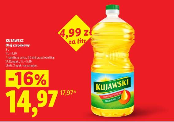 KUJAWSKI Olej rzepakowy