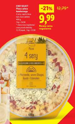 CHEF SELECT Pizza z pieca kamiennego**
