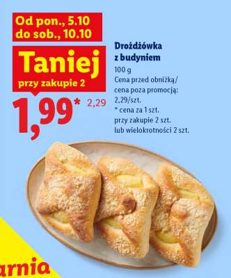Drożdżówka z budyniem