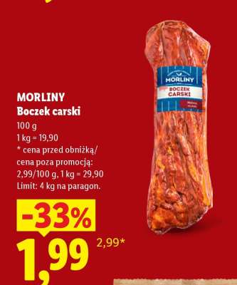 MORLINY Boczek carski