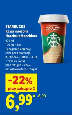 STARBUCKS Kawa mrożona Hazelnut Macchiato