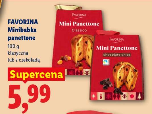 FAVORINA Minibabka panettone