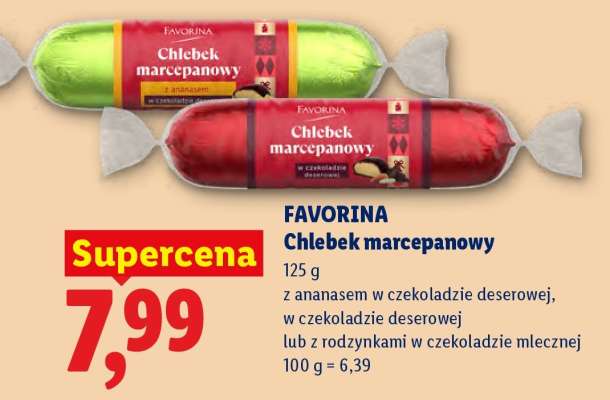 FAVORINA Chlebek marcepanowy