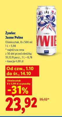Żywiec Jasne Pełne