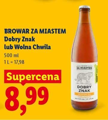 BROWAR ZA MIASTEM Dobry Znak lub Wolna Chwila