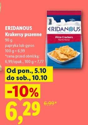 ERIDANOUS Krakersy pszenne