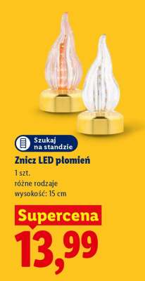 Znicz LED Płomień