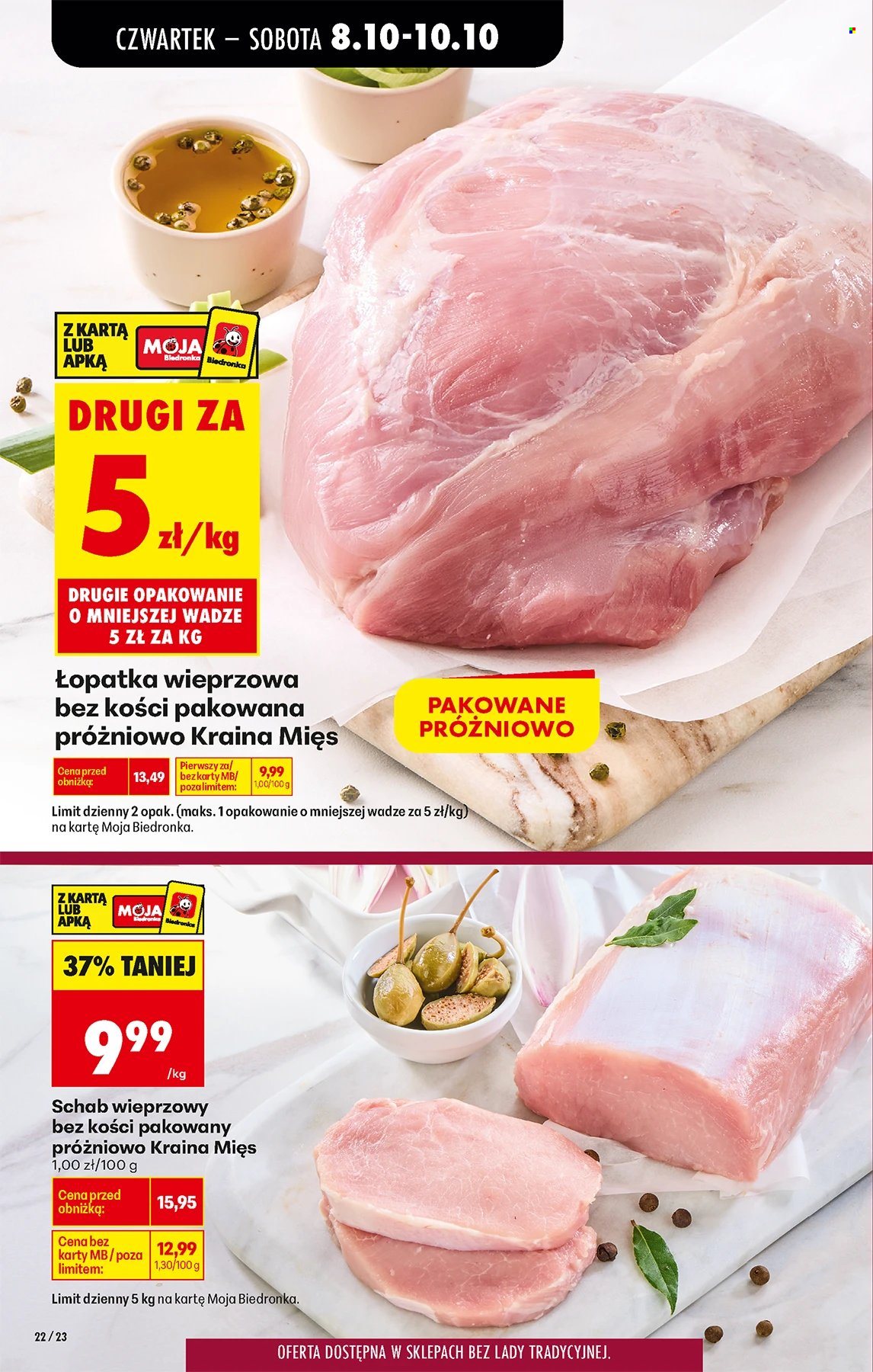 Leták Biedronka - 8.10.2026 - 14.10.2026. Strana 22