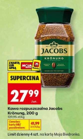 Kawa rozpuszczalna Jacobs Krönung, 200 g
