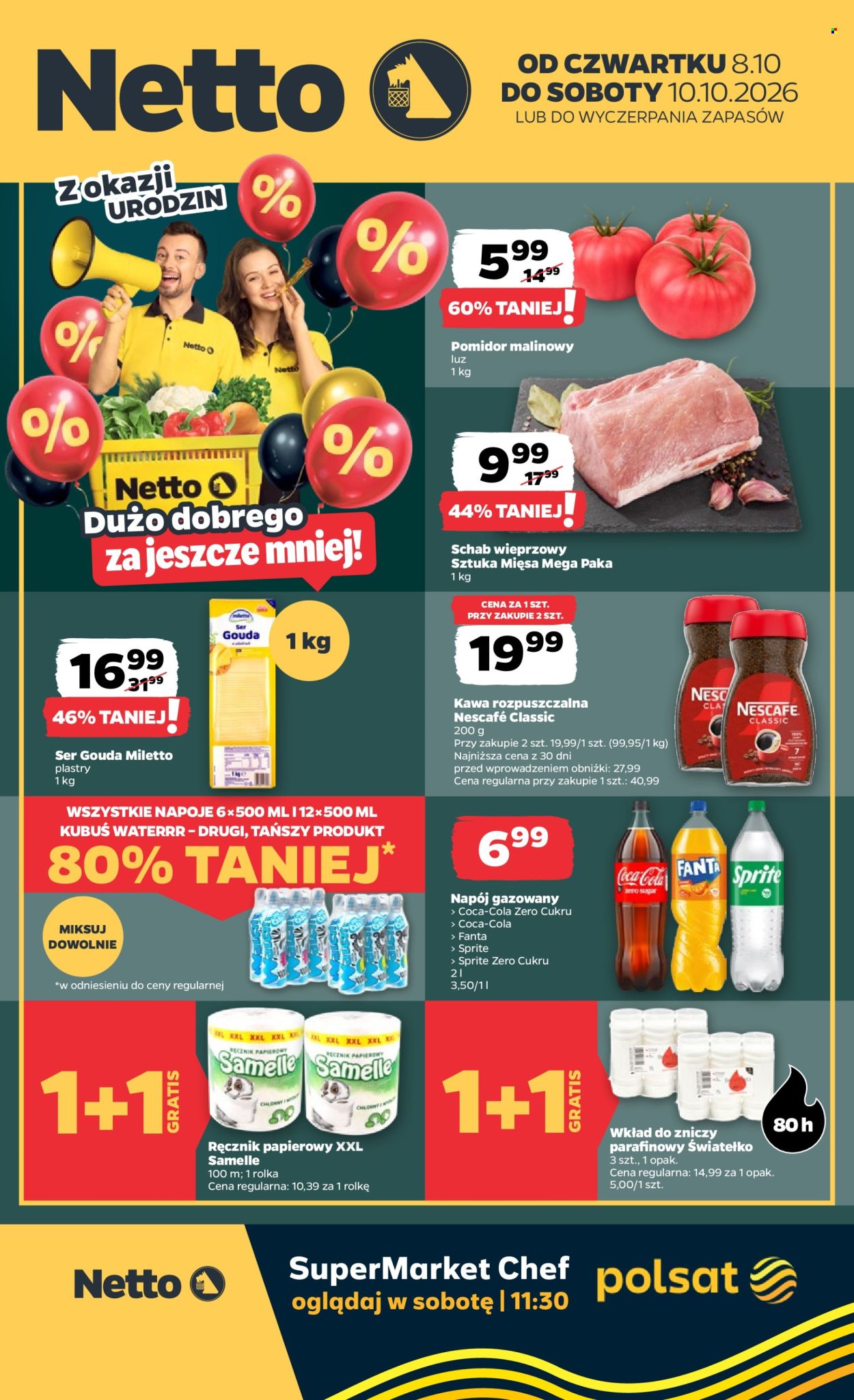 Gazetka Netto - 8.10.2026 - 10.10.2026. Strona 1