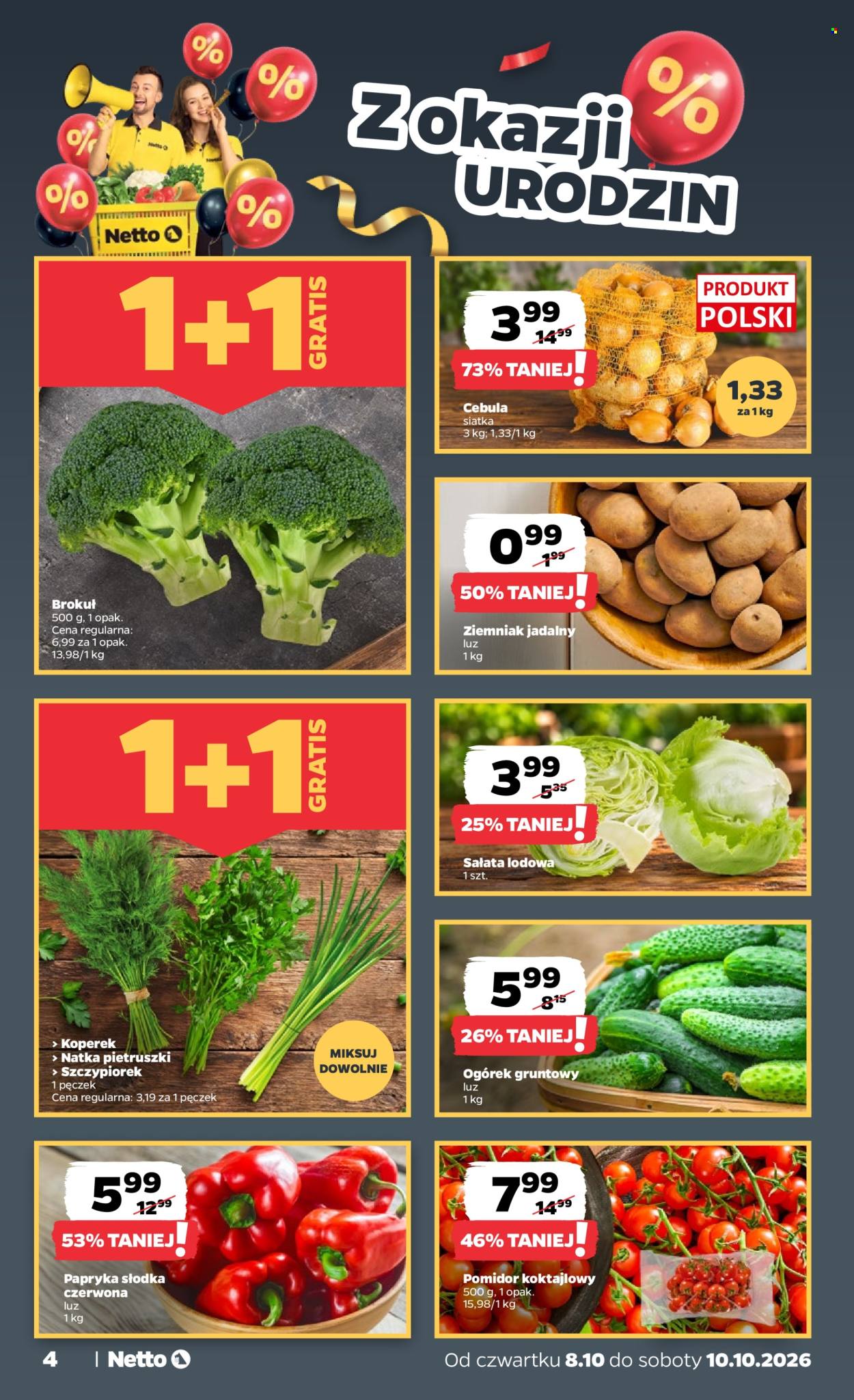 Gazetka Netto - 8.10.2026 - 10.10.2026. Strona 4