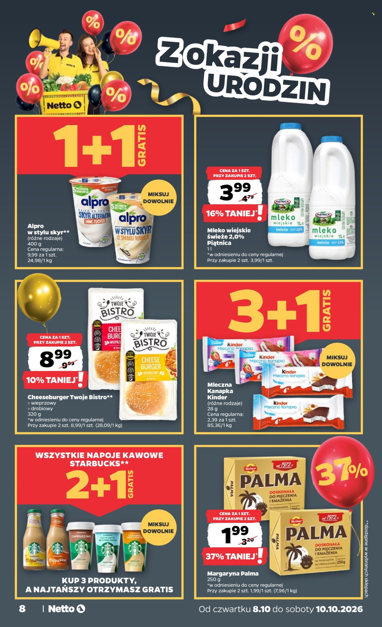 Leták Netto - 8.10.2026 - 10.10.2026. Strana 8