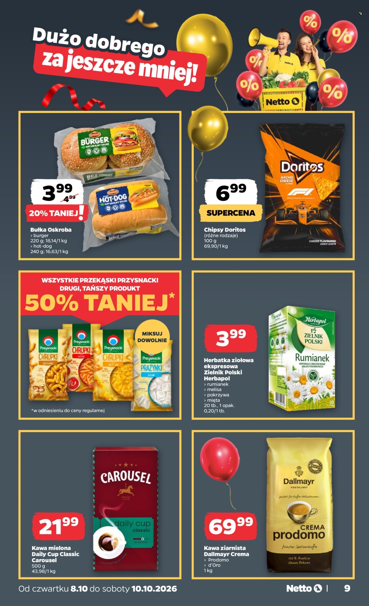 Leták Netto - 8.10.2026 - 10.10.2026. Strana 9