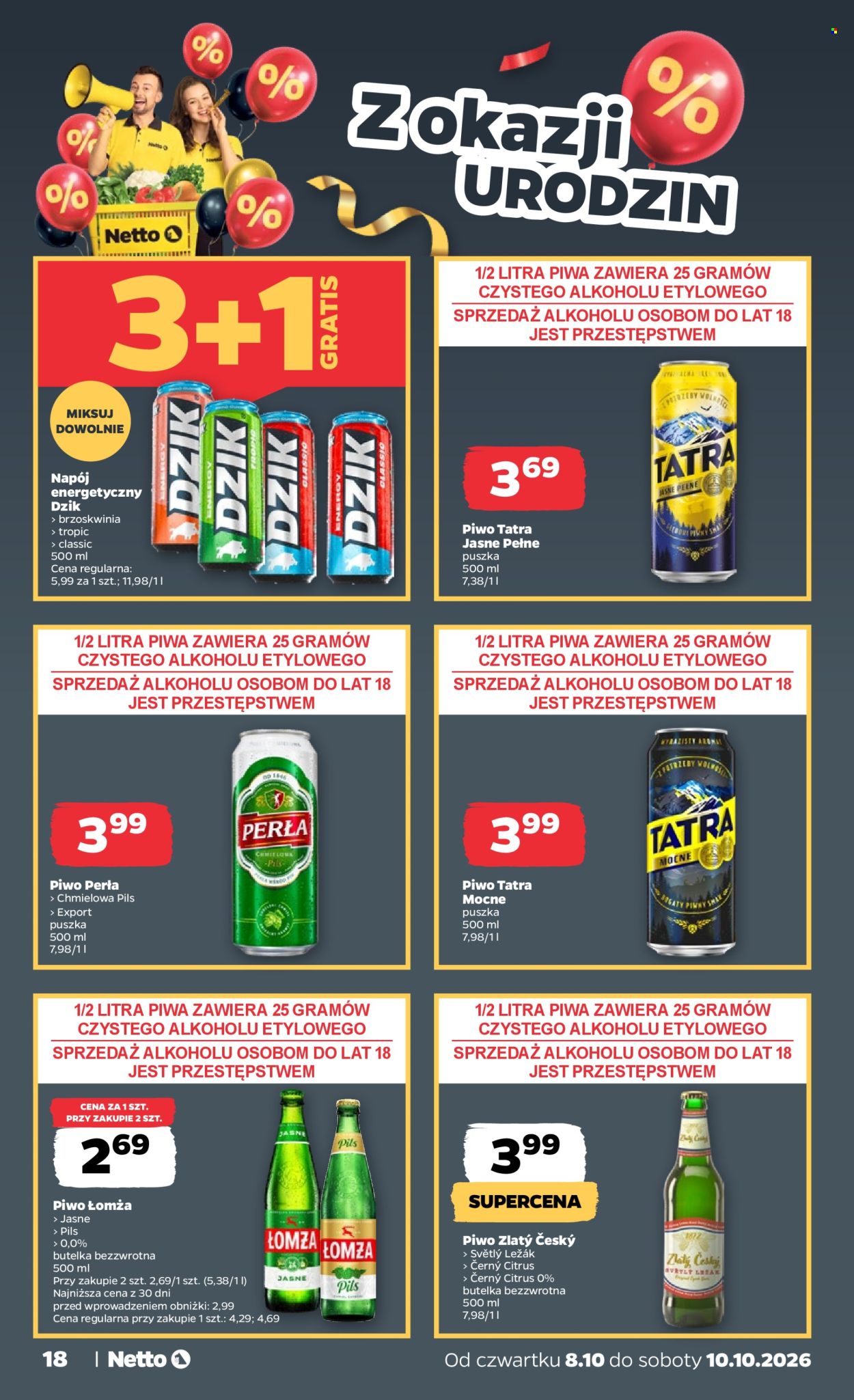 Gazetka Netto - 8.10.2026 - 10.10.2026. Strona 18
