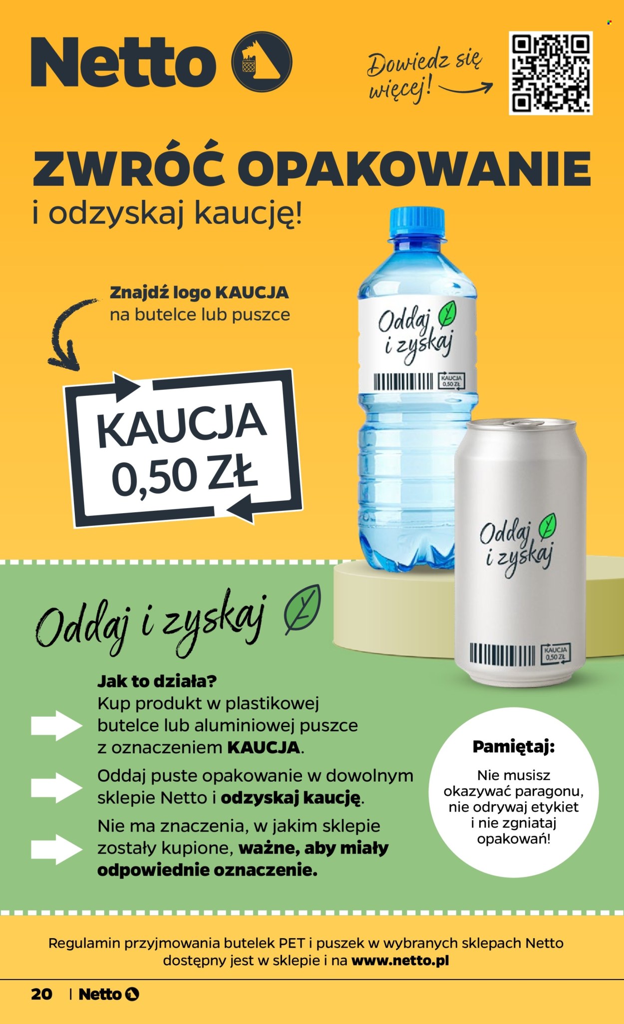 Leták Netto - 8.10.2026 - 10.10.2026. Strana 20