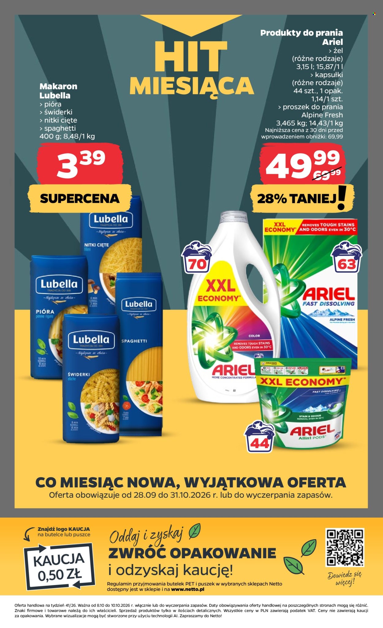 Leták Netto - 8.10.2026 - 10.10.2026. Strana 27