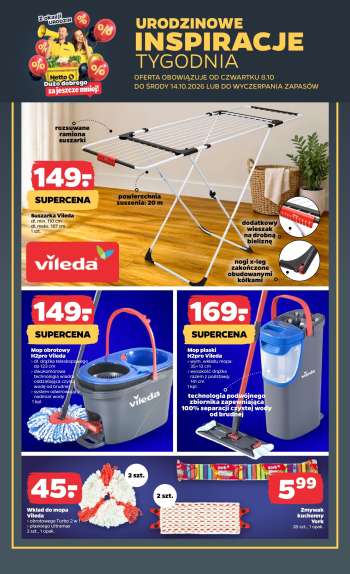 Gazetka Netto - 8.10.2026 - 14.10.2026.