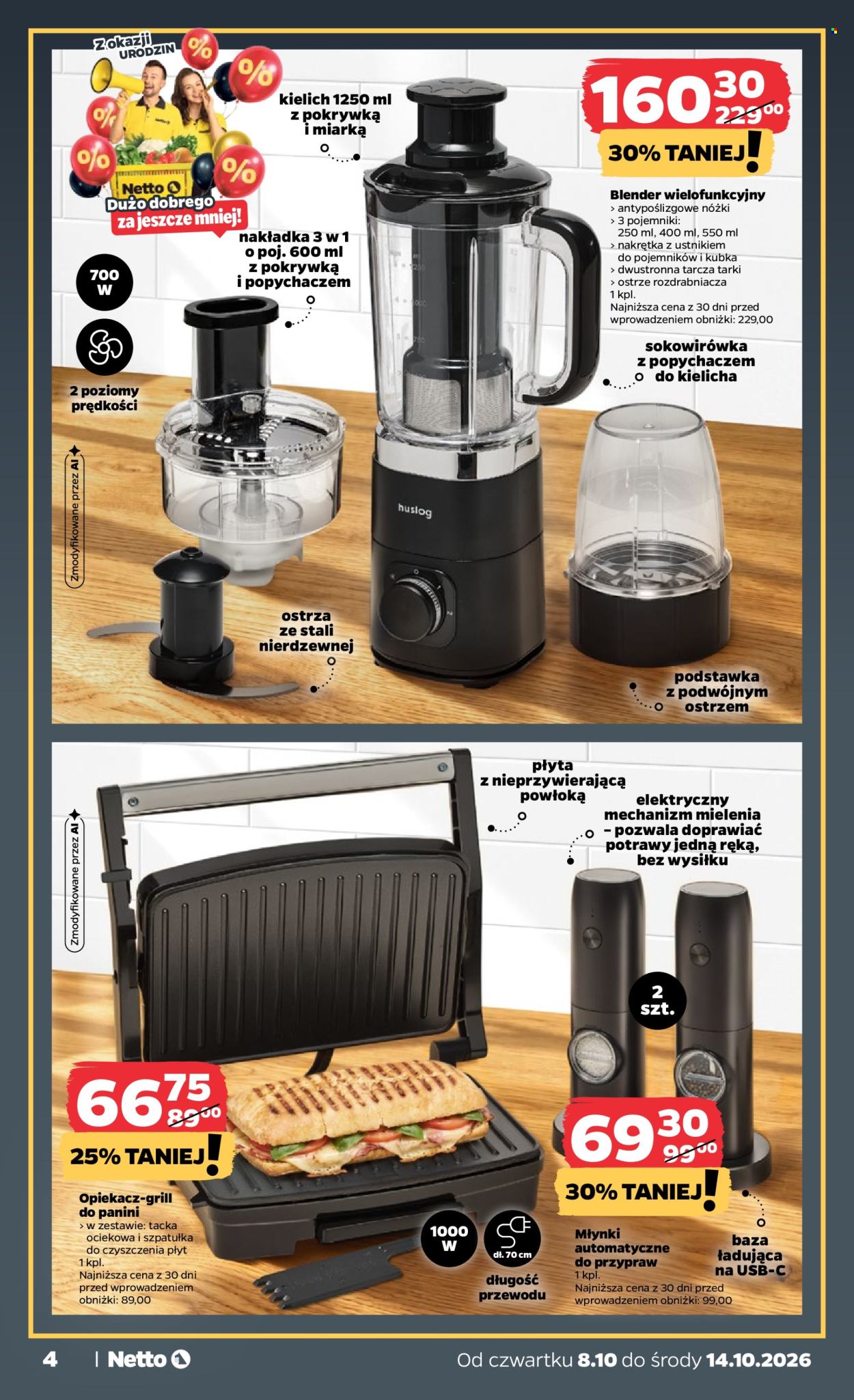 Gazetka Netto - 8.10.2026 - 14.10.2026. Strona 4