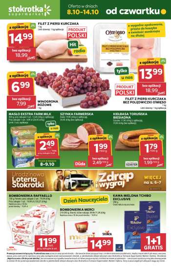 Gazetka Stokrotka Supermarket - 8.10.2026 - 14.10.2026.
