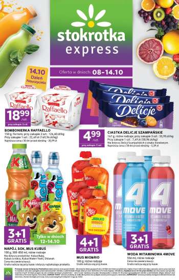 Gazetka Stokrotka Express - 8.10.2026 - 14.10.2026.