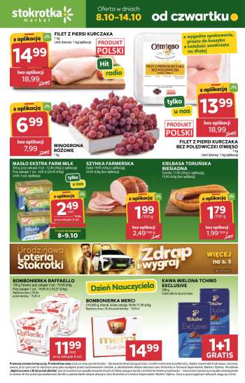 Gazetka Stokrotka Market - 8.10.2026 - 14.10.2026.