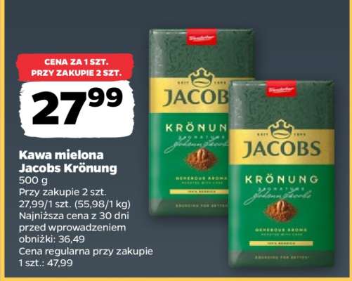 Kawa mielona JACOBS KRÖNUNG