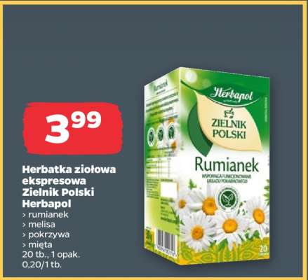 Herbatka ziołowa ekspresowa Zielnik Polski Herbapol