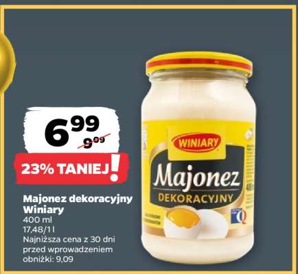 Majonez dekoracyjny WINIARY