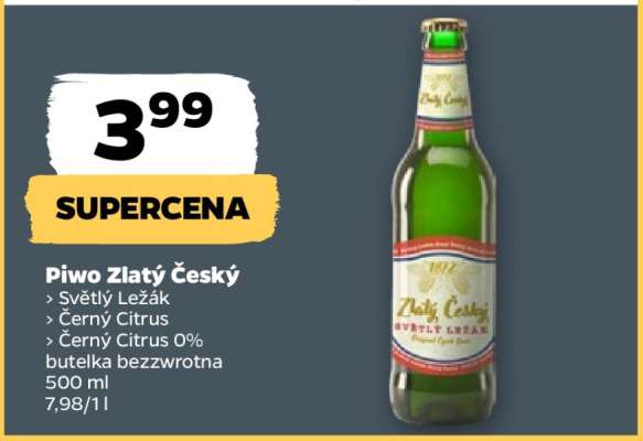Piwo Zlatý Český