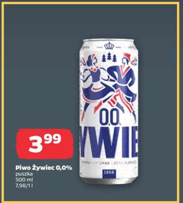 Piwo Żywiec 0,0%