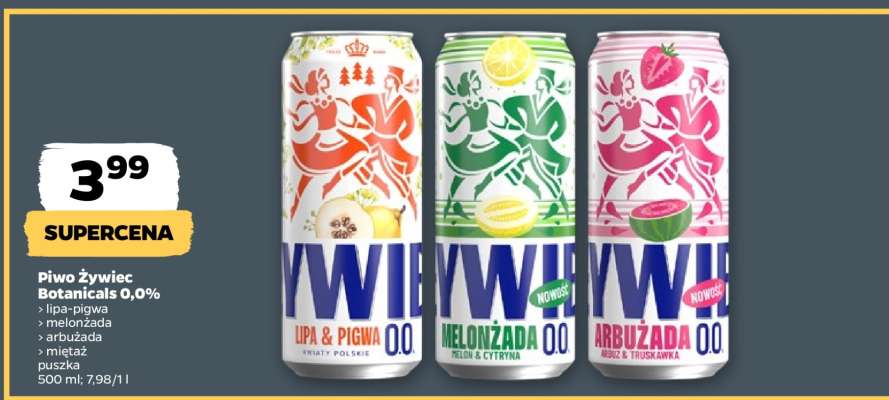 Piwo Żywiec Botanicals 0,0%