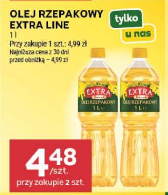 OLEJ RZEPAKOWY EXTRA LINE