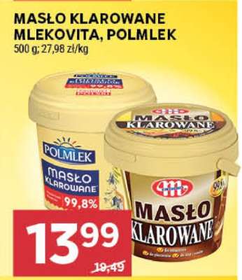 Masło klarowane Mlekovita, Polmlek