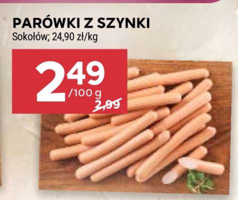 Parówki z szynki