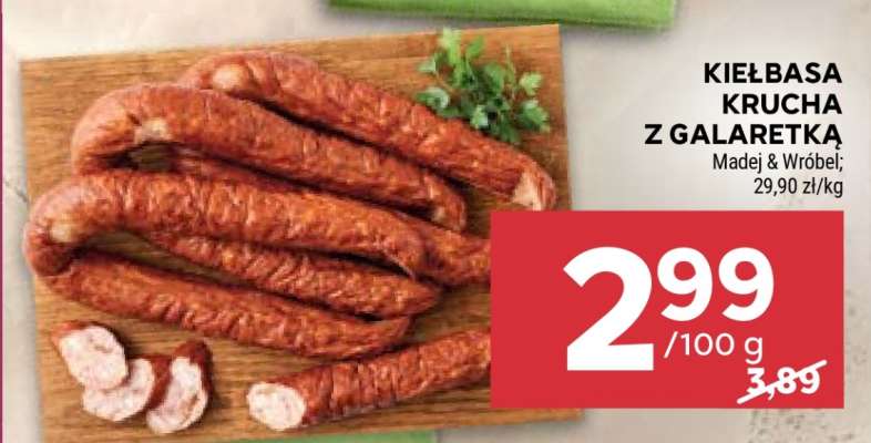 Kiełbasa krucha z galaretką