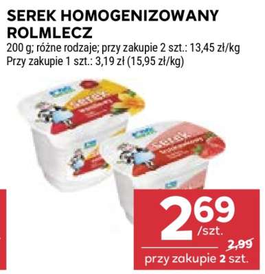 Serek homogenizowany Rolmlecz