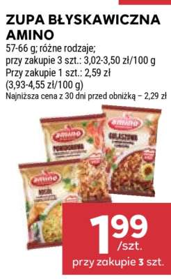 Zupa błyskawiczna Amino