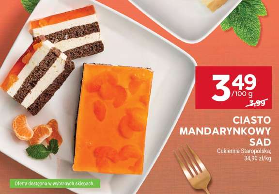 Ciasto Mandarynkowy Sad
