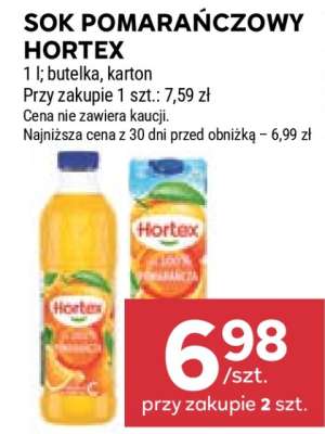 Sok pomarańczowy HORTEX