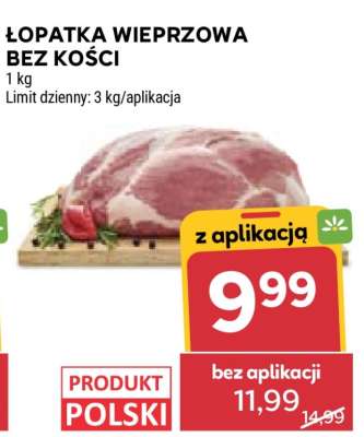 Łopatka wieprzowa bez kości