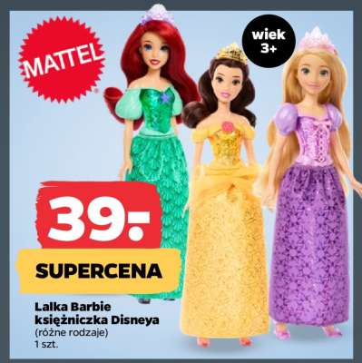 Lalka Barbie księżniczka Disneya